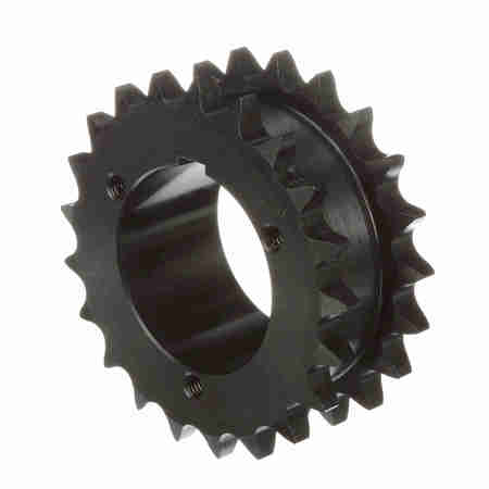 BROWNING Steel Bushed Bore Roller Chain Sprocket, DS60Q21 DS60Q21